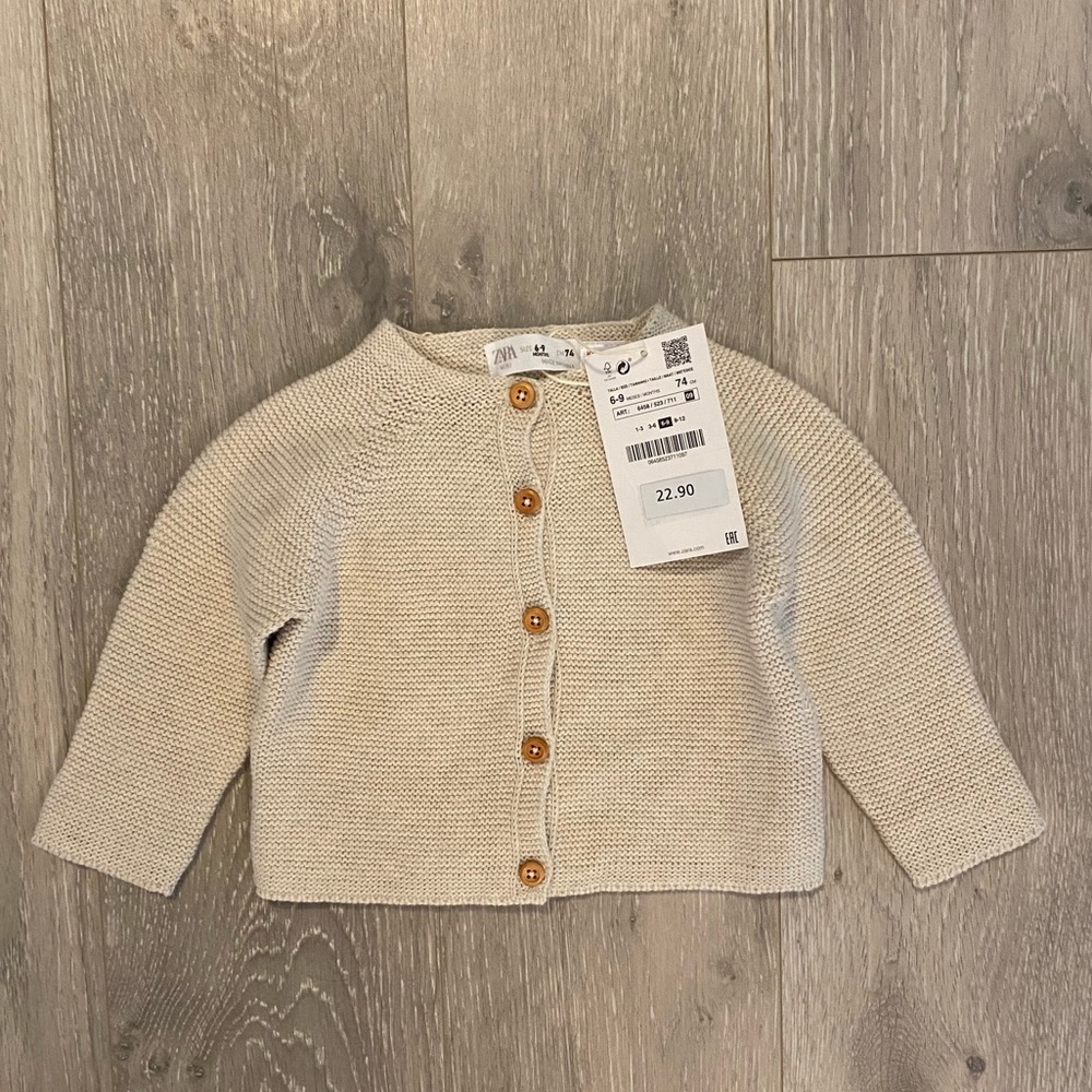 Zara Baby Boy Sweater 6-9 Months